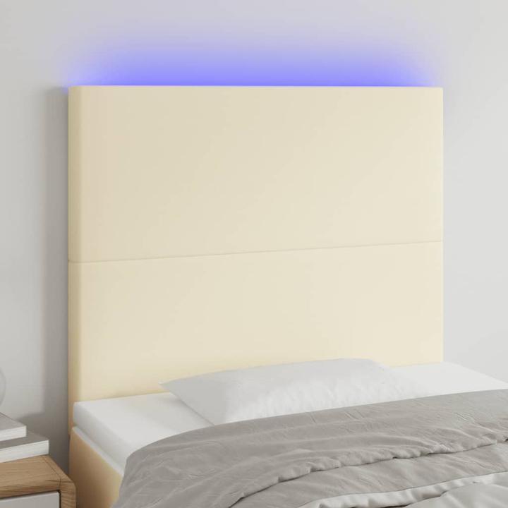 Actual product image vidaXL LED Kopfteil (90 x 5 x 128 cm)