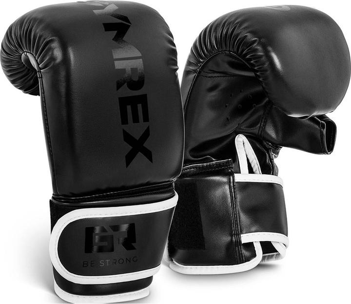Produktbild Gymrex Boxhandschuhe 10 Oz Sandsackhandschuhe Kickboxen Handschuhe Training Schwarz