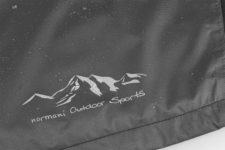 Actual product image Normani Kids Rain Jacket with Fleece Lining Wasilla - 8737 (146, 152)