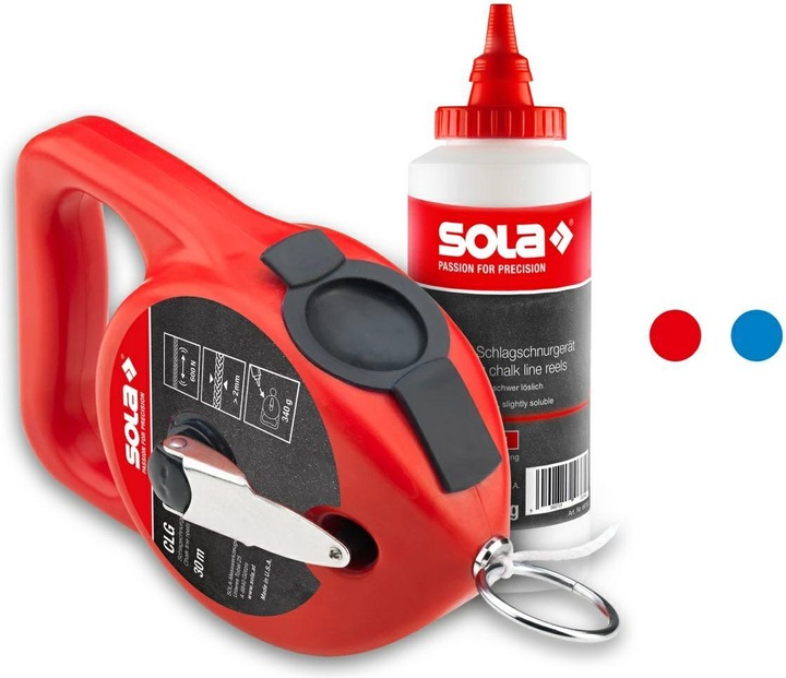 Produktbild GCS Sola Sznurek Traserski 30m Clg 30 Set B + Kreda Niebieska