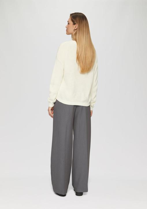 Immagine prodotto S.Oliver Strickpullover Verkürzter Pullover mit Raglanärmeln (L)