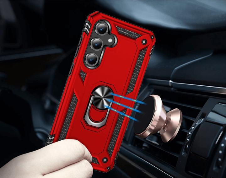 Actual product image Cover-Discount FE - Robust back cover with kickstand (Samsung Galaxy S24 FE)