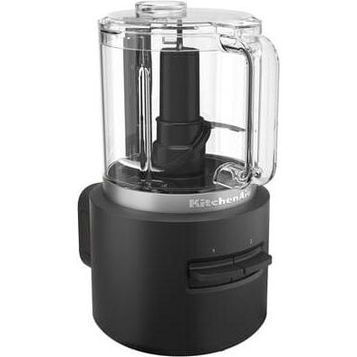 KitchenAid 5KFCR531BM Tritatutto a batteria con batteria ricaricabile, Robot da cucina