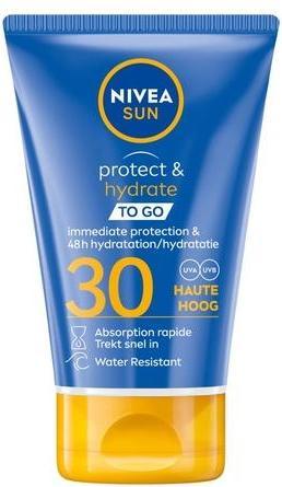 Produktbild NIVEA Sun To Go Taschenformat Sonnenmilch Spf 30 50ml (Sonnenmilch, SPF 30, 50 ml)