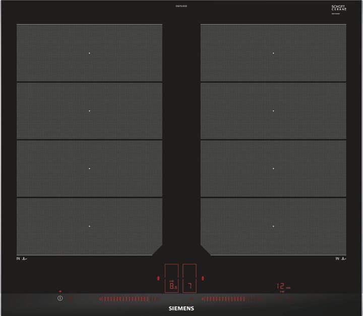 Produktbild Siemens Ex675lxe3e (60.20 cm, Induktionskochfeld)