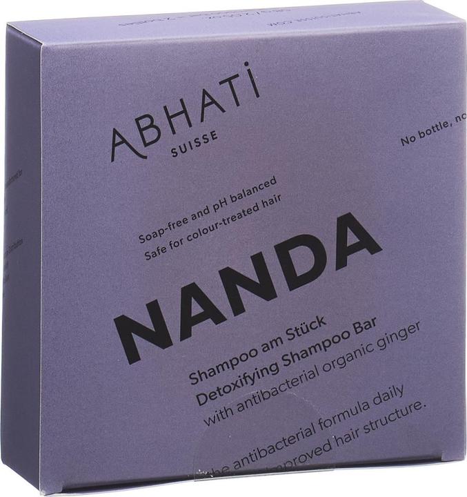 Actual product image Abhati Nanda Detoxifying Shampoo Bar (Solid shampoo, 58 g)