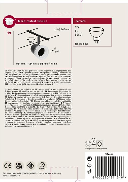 Produktbild Paulmann Wire System Cone (GU5.3)