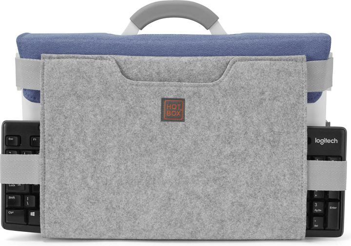 Actual product image Hotbox Drawer box keyboard sleeve for 2 / white
