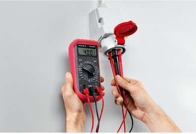 Actual product image Weidmüller Hand multimeter digital TEMPHA (CAT III 600V)