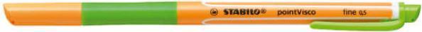 Productafbeelding STABILO puntVisco rollerball (Geel, Lichtgroen, 1 x)