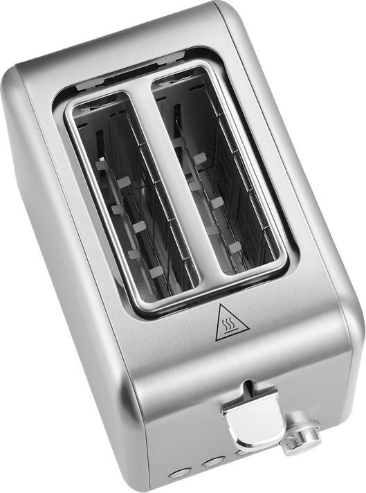 Actual product image Concept TE2050 toaster 2 slice(s) Stainless steel