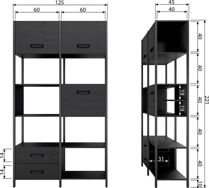 Immagine prodotto BePureHome Legacy (123 x 45 x 220 cm)