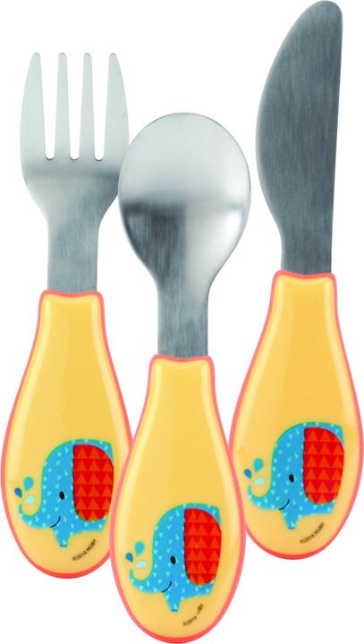 Immagine prodotto Nuby Utensili da tavola 3 pezzi 3 assortiti
