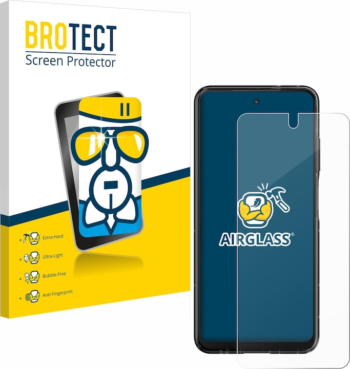 Actual product image BROTECT AirGlass Glass (1 Piece, Motorola Edge 20 Fusion)