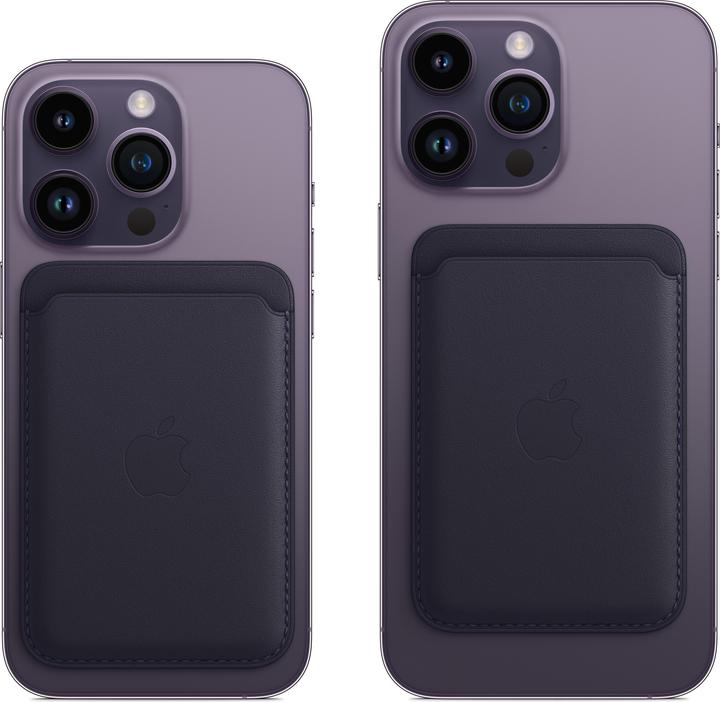 Produktbild Apple iPhone-Lederbrieftasche mit MagSafe - Umbra (Apple iPhone 14 Pro, Apple iPhone 13 Pro Max, Apple iPhone 12 mini, Apple iPhone 13 mini, Apple iPhone 14, Apple iPhone 12, Apple iPhone 13, Apple iPhone 14 Plus, Apple iPhone 14 Pro Max, Apple iPhone 12 Pro Max, Apple iPhone 12 Pro, Apple iPhone 13 Pro)