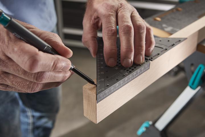 Image du produit wolfcraft Équerre de mesure et de marquage VARIO 3D