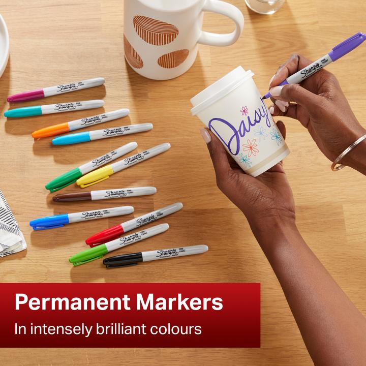 Actual product image Sharpie Permanent brand (Multicoloured, 0.90 mm, 24 x)