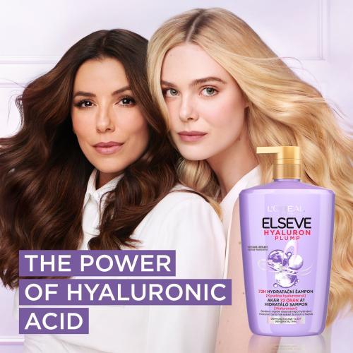 Produktbild L'Oréal Paris Elseve Hyaluron Plump Moisture Shampoo (Flüssiges Shampoo, 1000 ml)