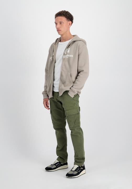Produktbild Alpha Industries Basic Zip Hoody Sweat met capuchon voor heren Vintage Sand (S)