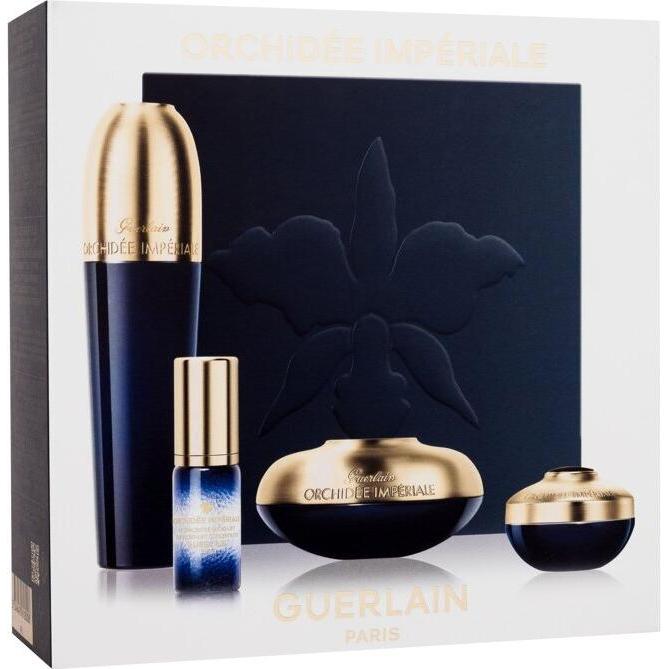 Guerlain, Gesichtscreme, Set (Orchidee Imperiale Lotion 30ml + Facial Cream 15ml + Lift Serum 5ml + Eye Contour 7ml) (15...
