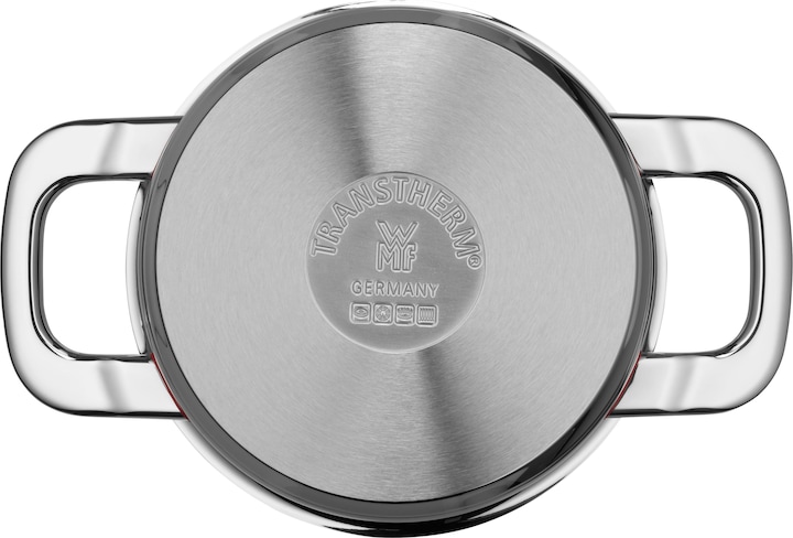 Produktbild WMF Bratentopf PREMIUM ONE silberfarben (16 cm, Bräter + Schmortopf, Edelstahl)