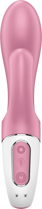 Actual product image Satisfyer Air Pump Bunny 2 - Light Red