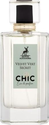 Actual product image Alhambra Chic Velvet Vert Secret - EDP - 100 ml (Eau de parfum, 100 ml)