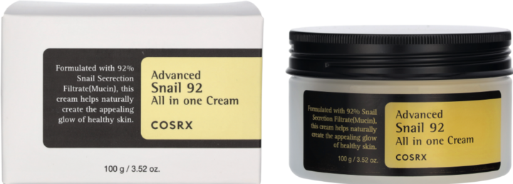 Actual product image Cosrx Advanced Snail 92 All In One Cream (100 ml, 24h cream)
