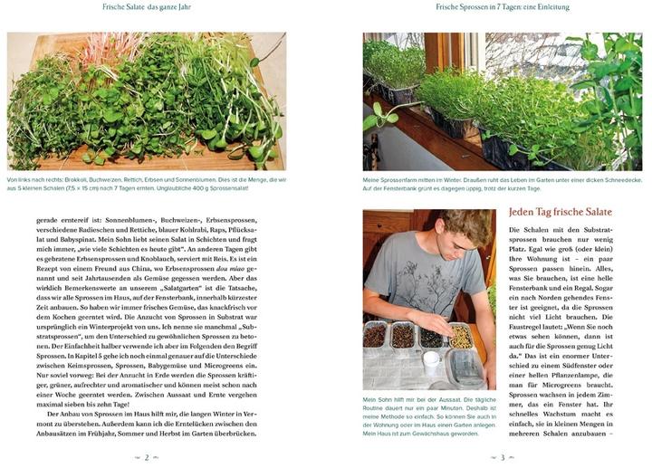 Produktbild Der Salatgarten für zuhause (Deutsch, Peter Burke, 2016)