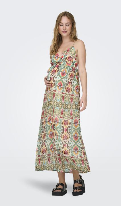 Produktbild Only Maternity Normal geschnitten V-Ausschnitt Maternity Verstellbare Träger Midikleid Kleid (S)
