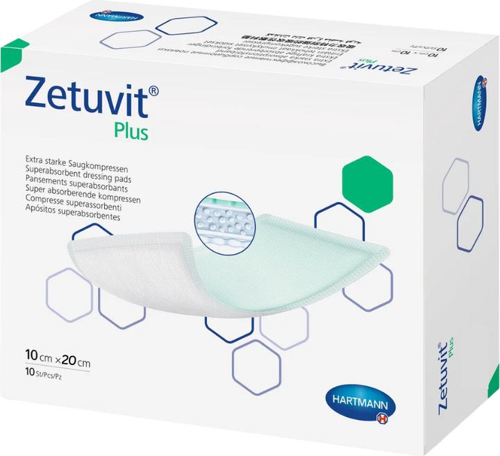 Produktbild Zetuvit Plus Absorptionsverband 10x20cm