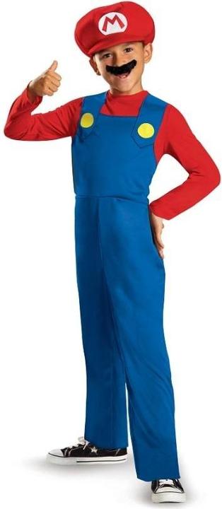 Actual product image Smiffys Super Mario Brothers: Mario (128, 134, 140)
