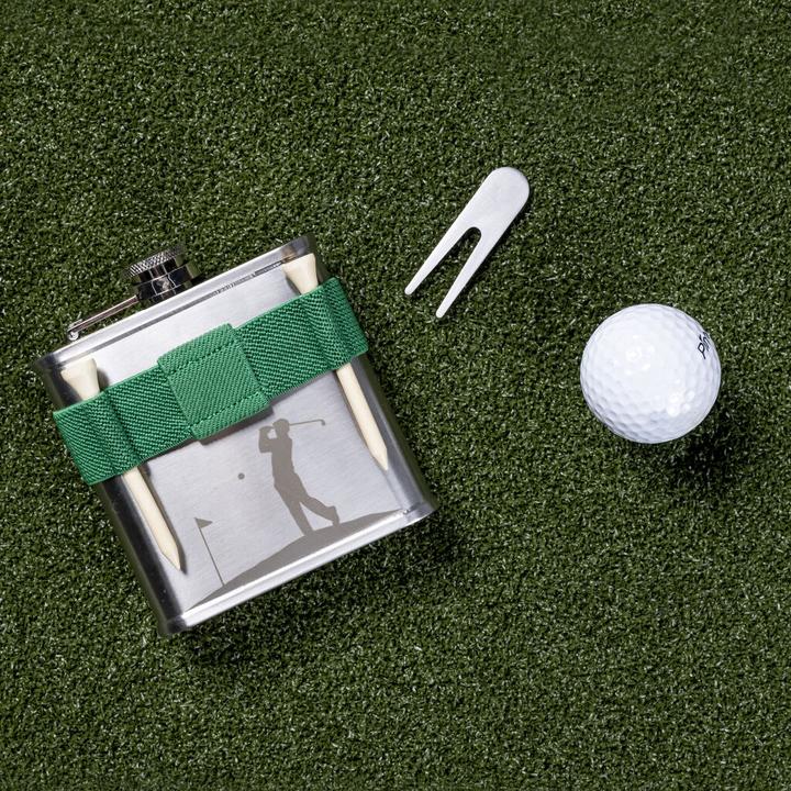 Image du produit Kikkerland Golf Flask (180 ml)