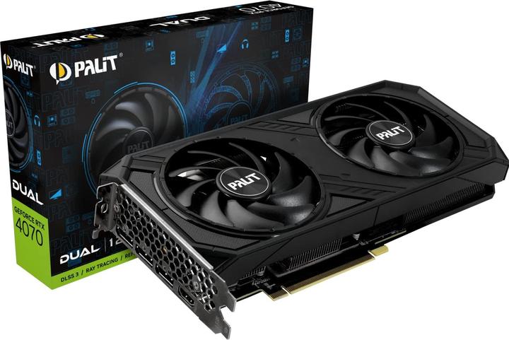 Produktbild Palit GeForce RTX 4070 Dual (12 GB)