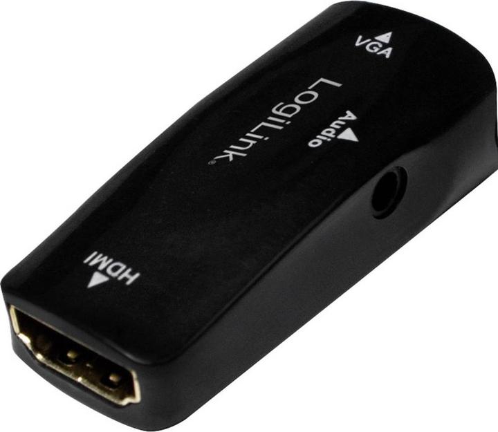 Produktbild LogiLink HDMI - VGA (Klinkenbuchse, 5 cm)