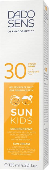 Actual product image Dado Sens Sun Kids (SPF 30, 125 ml)