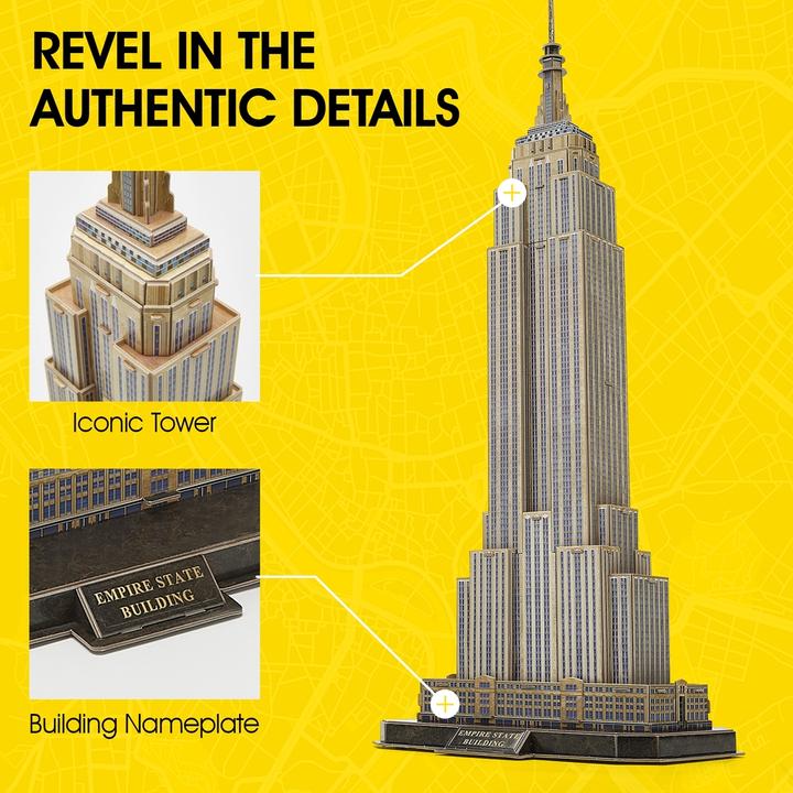 Produktbild Cubicfun 3D Puzzle Empire State Building 66 Teile (66 Teile)