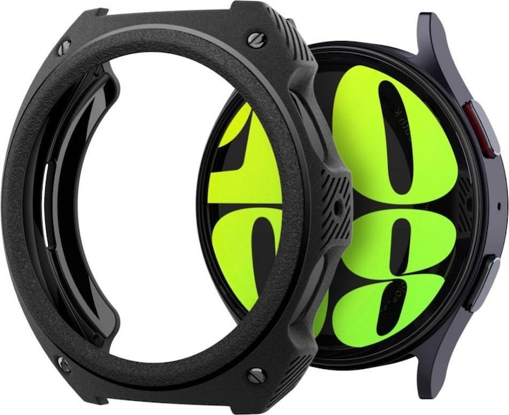 Actual product image Caseology Vault Case for Samsung Galaxy Watch 7 (44mm) - Matte Black