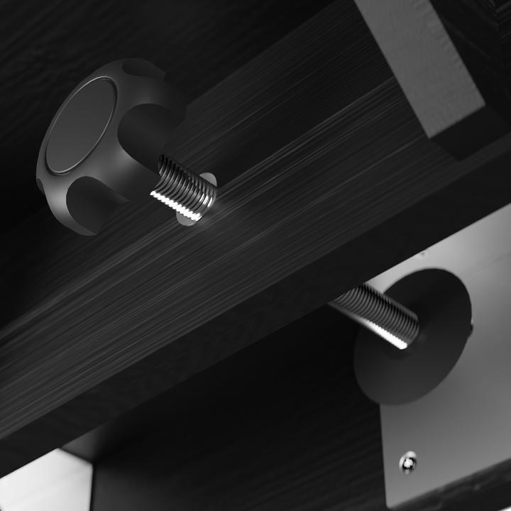 Actual product image Relaxdays Bedside shelf (37 x 26.50 x 14 cm)