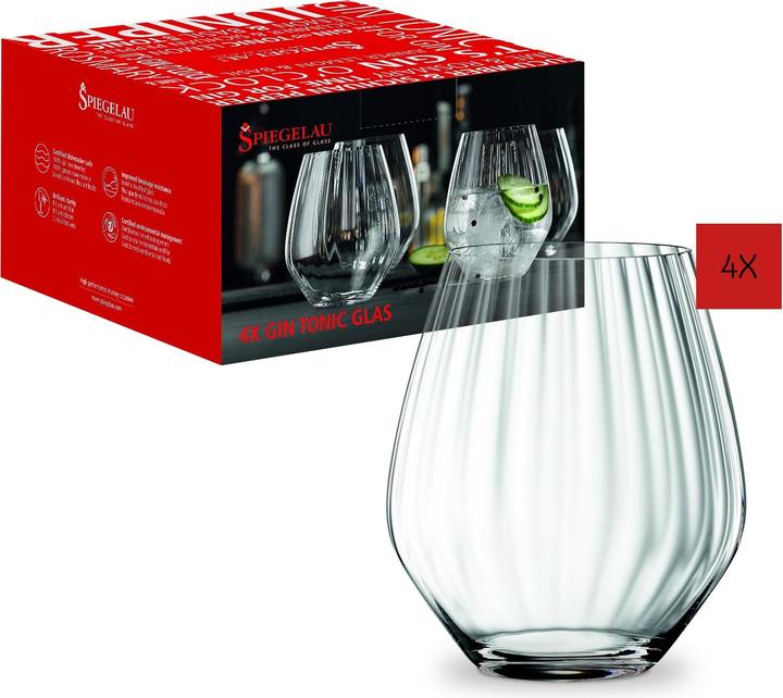 Produktbild Spiegelau Gin Tonic (6.25 dl, 4 x, Gin Gläser)
