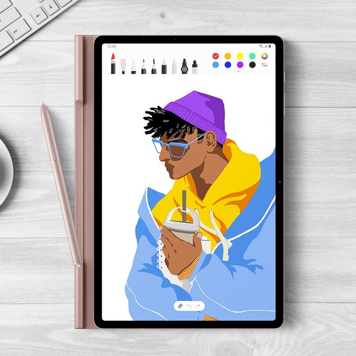 Produktbild Samsung Book Cover (Galaxy Tab S7+ 12.4 (2020), Galaxy Tab S7 FE, Galaxy Tab S8+)