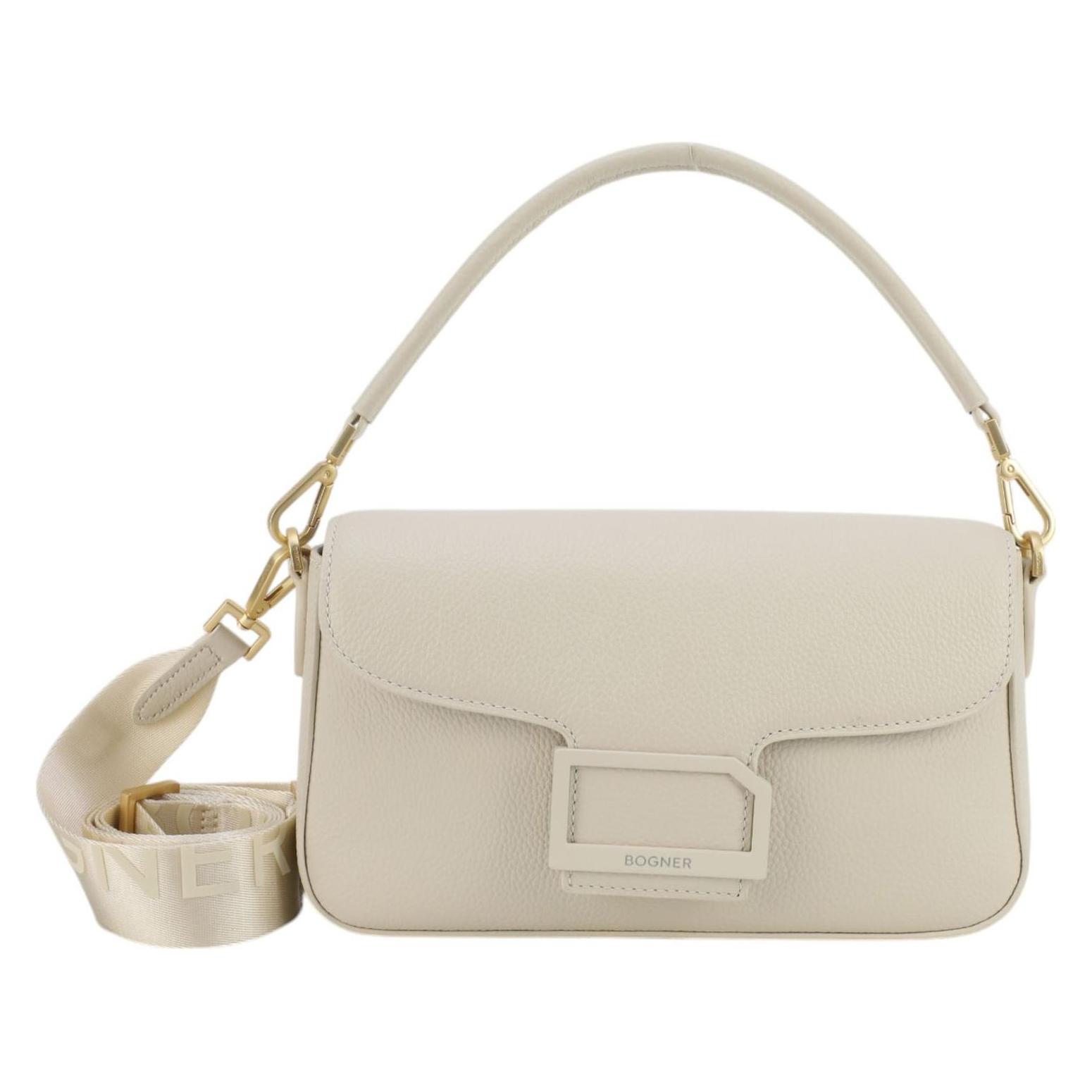 Bogner, Damen, Handtasche, Pontresina Neve Nera Shoulderbag, Beige