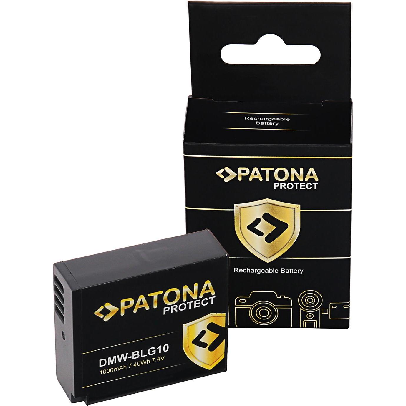 Patona Batterie Di Ricambio Accu (Batteria Della Fotocamera), Alimentatore Fotocamera