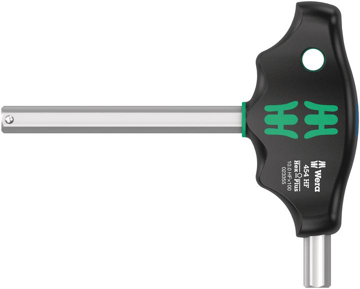 Actual product image Wera 454 Hex-Plus HF 10 x 100 mm