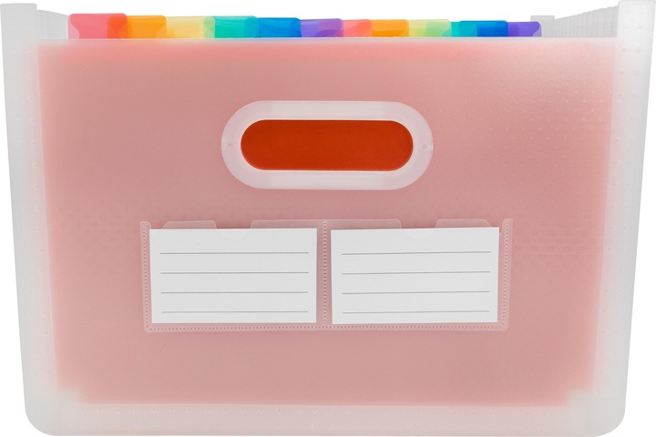 Produktbild Idena Dokumentenmappe A4 24 Fächer transparent (A4)