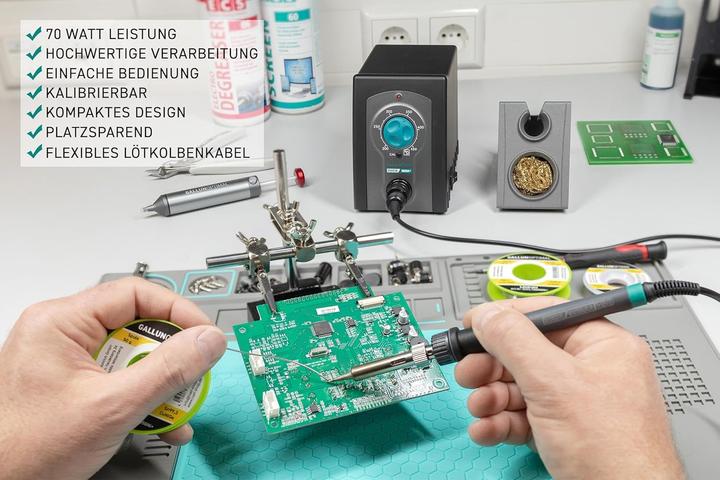 Produktbild Quick Analoge Lötstation mit Zubehör-Set