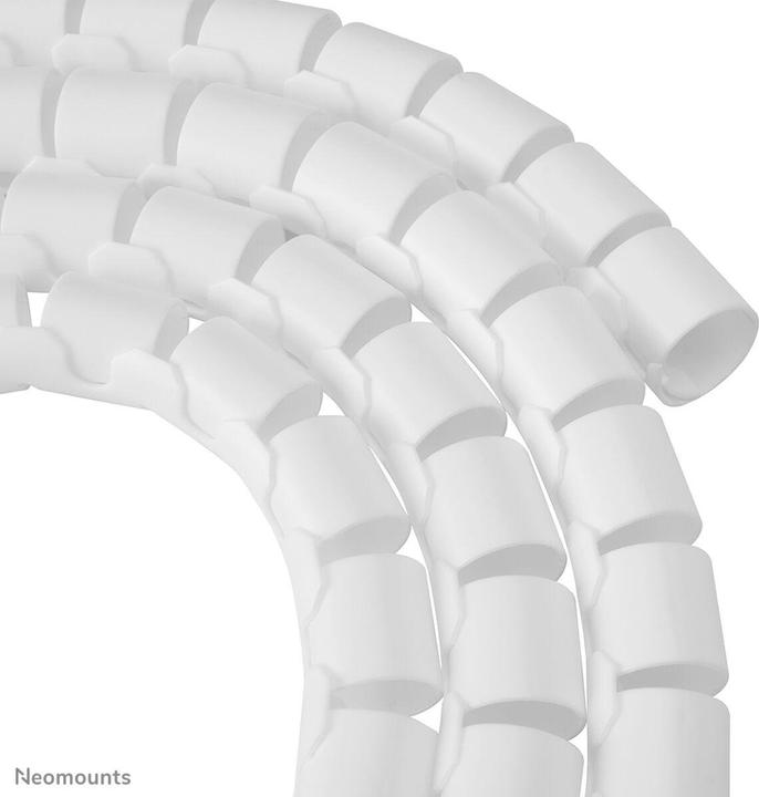Produktbild Neomounts Kabelspirale 1-5 Kabel weiss/universal/25mm Durchmesser (Kabeldurchlass, Kabelspiralschlauch, 25 cm)