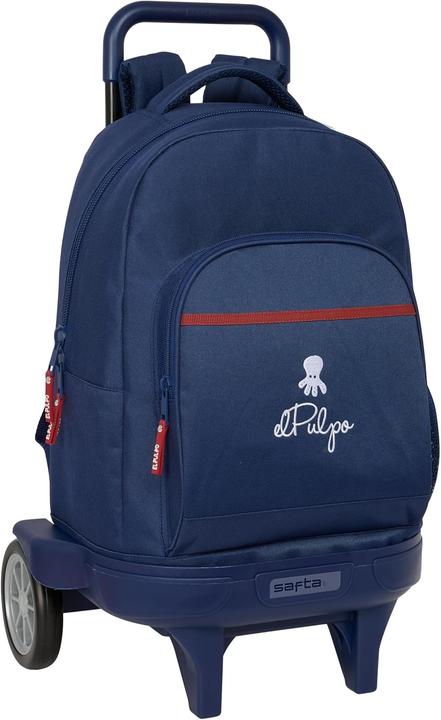 Actual product image Safta Removable Kids Backpack with Wheels, Ergonomic Design, Large Capacity, Durable (22 l)