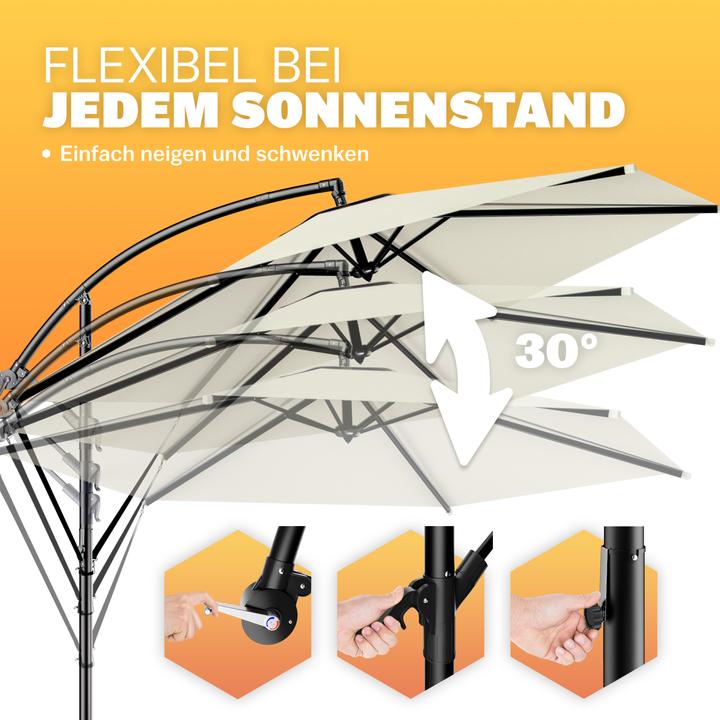 Produktbild Kingsleeve Ampelschirm (3 m)