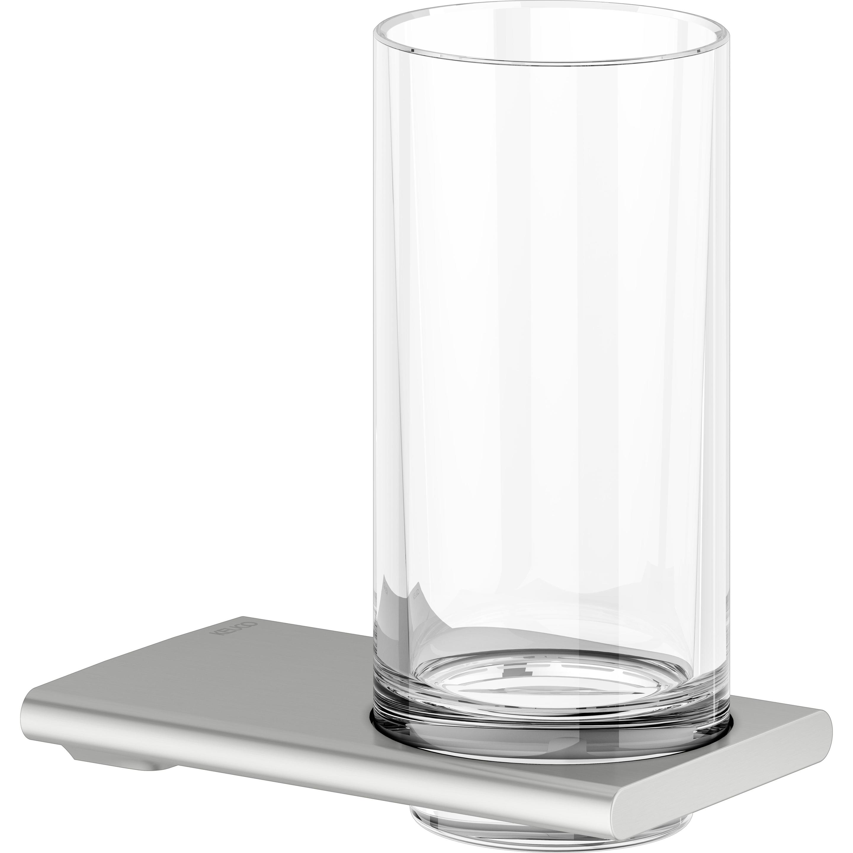 Keuco, Zahnputzbecher, EDITION 400 Glashalter, Echtkristallglas